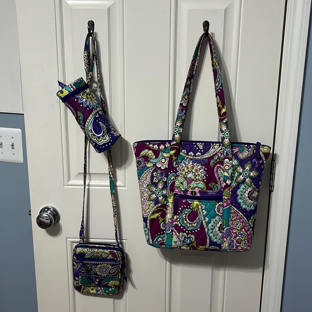VERA BRADLEY HEATHER RETIRED PATTERN SET
